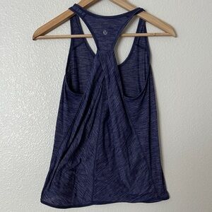 lululemon athletica Dark Navy Space-Dye Racerback Tank